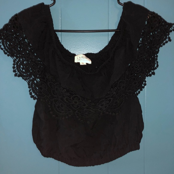 Crop top lace top - Picture 1 of 1